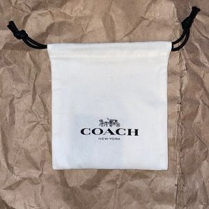 Coach jewelry bag